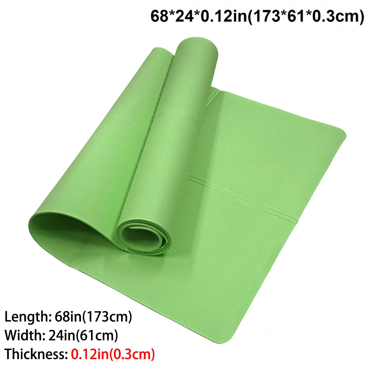 Foldable EVA Yoga Mat – Non-Slip Travel Mat for Yoga, Pilates & Fitness