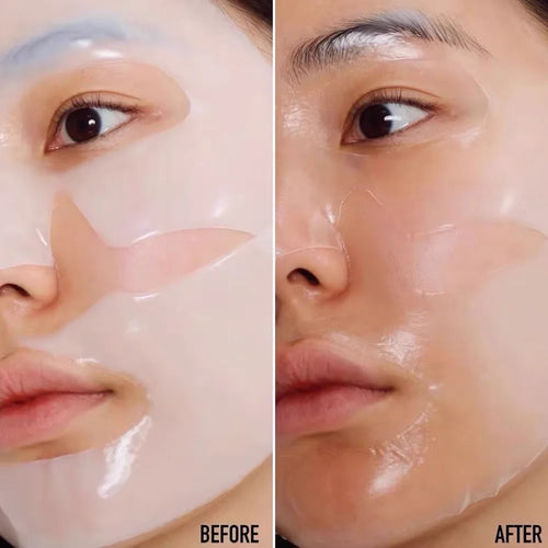Collagen Anti-Wrinkle Facial Mask – Moisturizing & Brightening (10pcs)