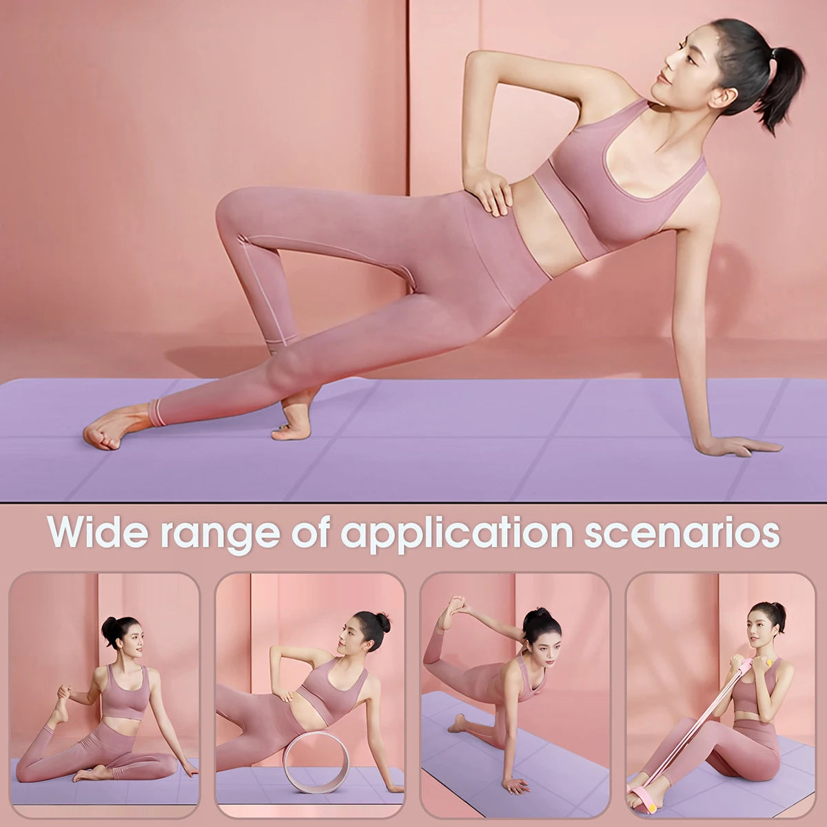 Foldable EVA Yoga Mat – Non-Slip Travel Mat for Yoga, Pilates & Fitness
